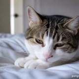 Чому у кота сльозяться очі після сну